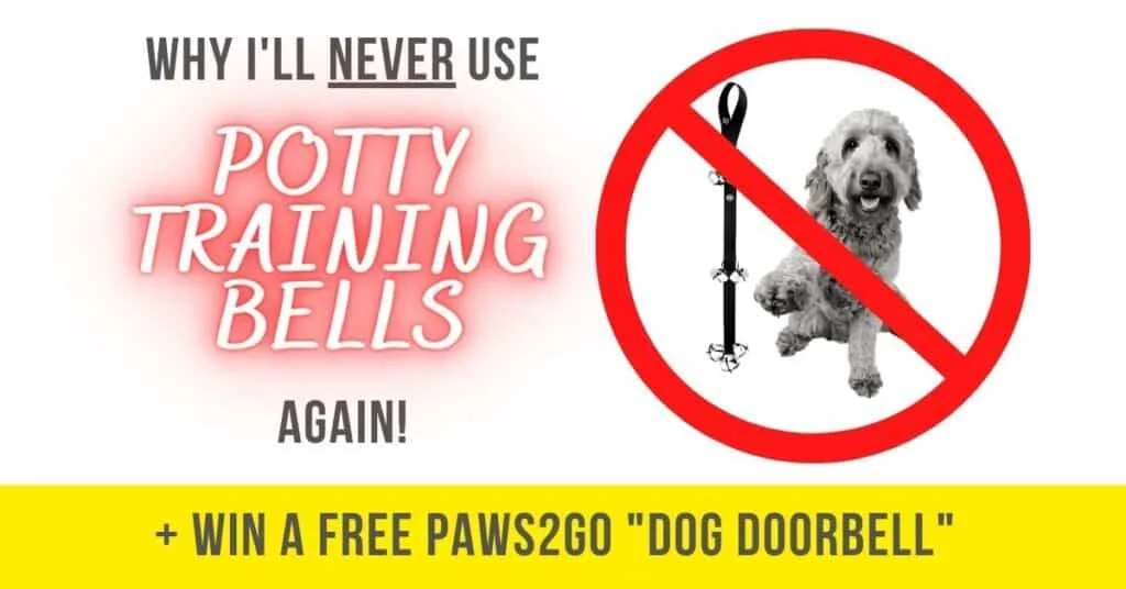 Dog potty hotsell training doorbell